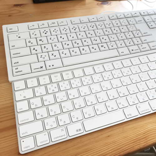 珍しいMac専用 おすすめキーボードBSKBM01WHレビュー